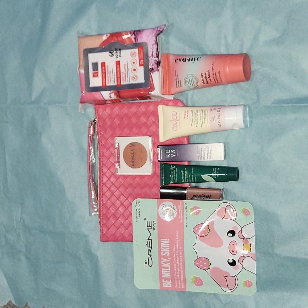 Large Beauty Bundle Travel & Full Size W/ Ipsy Bag NWT 9 Piece